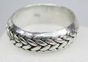 925 Sterling Silver Men's Band Ring Size 12