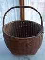 American Antique Shaker Cat Head Market Basket Ash