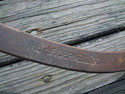 H.R. DARNELL CO HandForged Iron Ice Tongs Stamped 