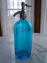 Rare LONG ISLAND BEER DIST Antique Aqua Blue Glass