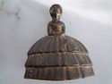 Figural Bell ~ Southern Bell ~ Lady Bell ~ Brass B