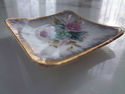 Square Butter Pat Plate Stunning Beautiful Shimmer