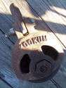 SKOOKUM A6 CAST IRON PULLEY American Primitive Ant