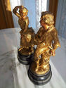 Early English Statues U&C 260 Antique Gold Painted