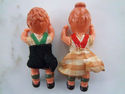 Vintage Doll House Dolls Miniature Dutch Boy Girl 