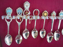 Silver Spoon Collection Travel Memorabilia Wooden 