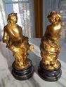 Early English Statues U&C 260 Antique Gold Painted