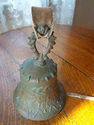 Large Heavy Brass Bell 6.5" Tall x 4.75" Wide x 2 