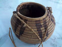 Southwestern Indain Basket Hand Woven Functional A