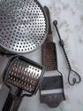 Vintage Metalware Kitchen Utensils Potato Ricer Pe