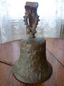 Large Heavy Brass Bell 6.5" Tall x 4.75" Wide x 2 