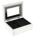 Perfect Christmas Gift - White Jewellery Box with 