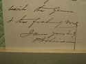 *RARE* Lt.Gen.P.H.Sheridan HandWritten Letter ~ Au