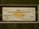 Philip H. Sheridan TripleSignedCheck Chicago Mar5t