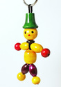 Handcrafted Beads Doll Key Chain