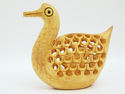 Handmade Wooden Undercut / Jali Cut Duck
