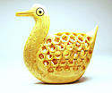 Handmade Wooden Undercut / Jali Cut Duck