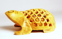Handmade Wooden Undercut / Jali Cut Frog