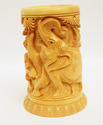 Handmade Wooden Shikar/Hunting Carving Pen Holder