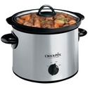 CROCK-POT SCR300-SS 3-QUART ROUND SLOW COOKER