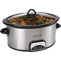 CROCKPOT SCCPVP600-S 6-QUART OVAL SMART-POT STAINL