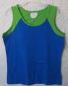 Athletic Tank Top Size X-Large Blue annd Green