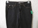 Womens Black DKNY SOHO Boot Cut Denim Stretch Jean