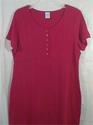 Womens XL Cascade Blues Red Dress Full Length New 