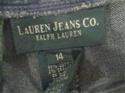 Womens Ralph Lauren Jeans size 14 Straight Leg ins