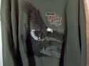 GEORGE 2X Long Sleeve Sweat Shirt NWOT Eagle on Fr