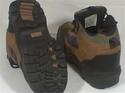 Mens size 9 safety shoes/Boots steel toe slip resi