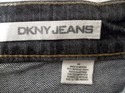 Womens Black DKNY SOHO Boot Cut Denim Stretch Jean