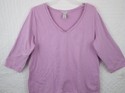 Old Navy Plus Size 2X Top  3/4 Sleeve, Cotton Shir