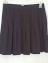 womens Mixed Blues Mini Kirts Size13 pleated black