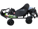 ScooterX Baja Powerkart 49cc Black/Green Gas Power