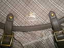 NEW!!! Burberry Blue Label Khaki Checked Shoulder 