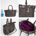 NEW!! COACH Madison Op Art Sophea 18619 silver / f