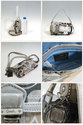 NEW!! Coach POPPY METALLIC SIGNATURE LAYLA 18136 k