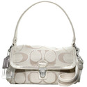 SALES! COACH Poppy Signature Lurex Layla 18136 Lig