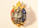 Russia Imperial Badge of the Caucasian Mounted Bri