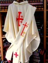 ►►Jerusalem Cross Vestments chasuble With  obl