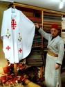 ►►Jerusalem Cross Vestments chasuble With a Un