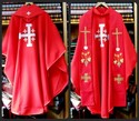 Cross Vestments chasuble With  oblique Stole - Cle