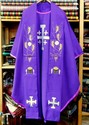 ►►Jerusalem Cross Vestments chasuble With a Un