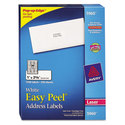 Easy Peel Laser Address Labels, 1 x 2-5/8, White, 