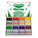 Washable Classpack Markers, Broad Point, Assorted,