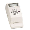 Electronic Checkwriter, 10-Digit, 4-3/8 x 9-1/8 x 