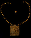 Dokra necklace, brass