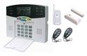 GSM home alarm with LCD text & diagram display SMS