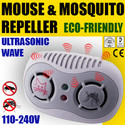 Ultrasonic Mouse Mosquito Repeller Pest Bug Contro